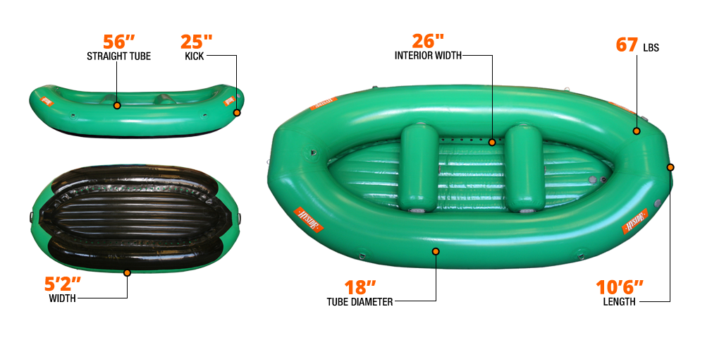 Hyside outfitter series rafts