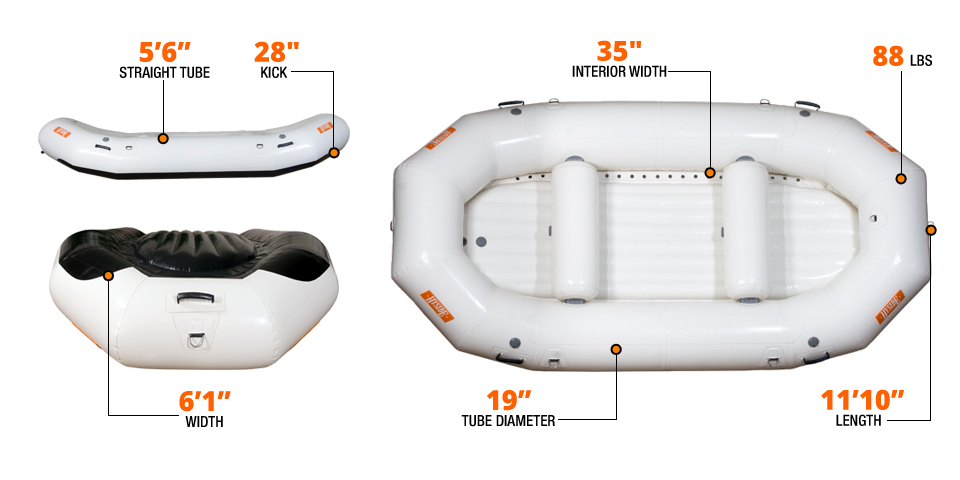 Hyside outfitter series rafts