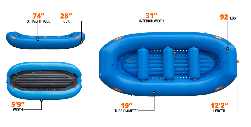 Hyside outfitter series rafts