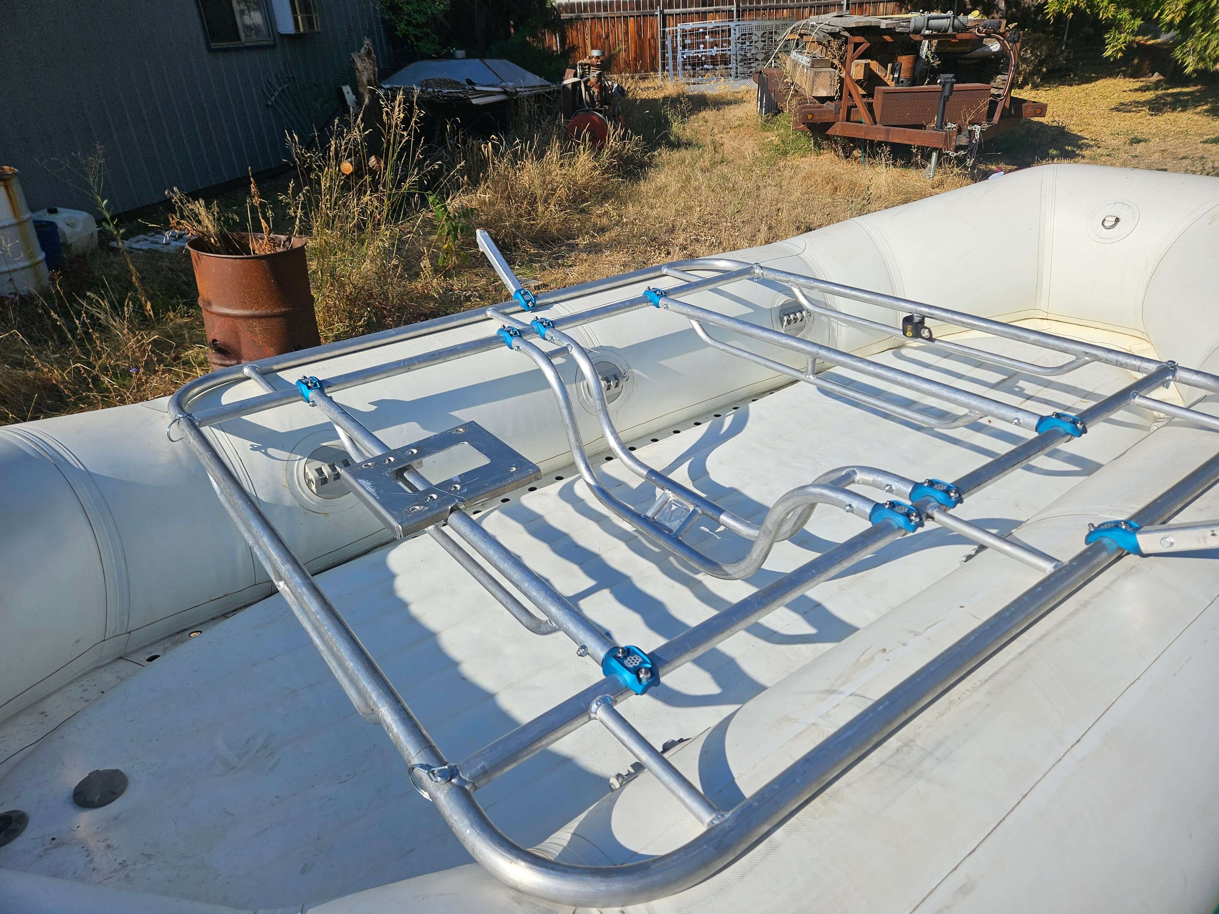 Aluminum Cataraft Frame | Class V Adventure Gear