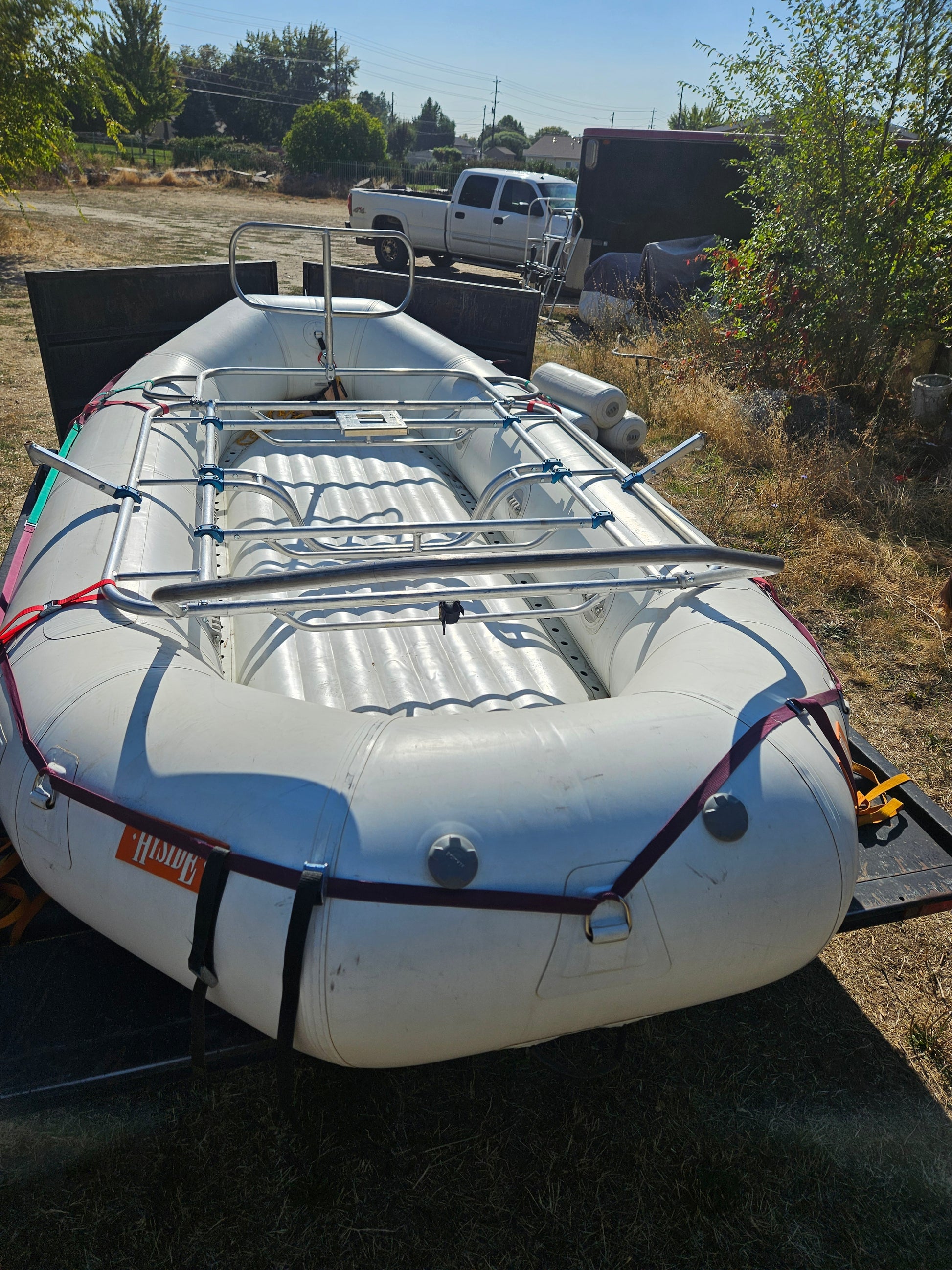 Aluminum Cataraft Frame | Class V Adventure Gear