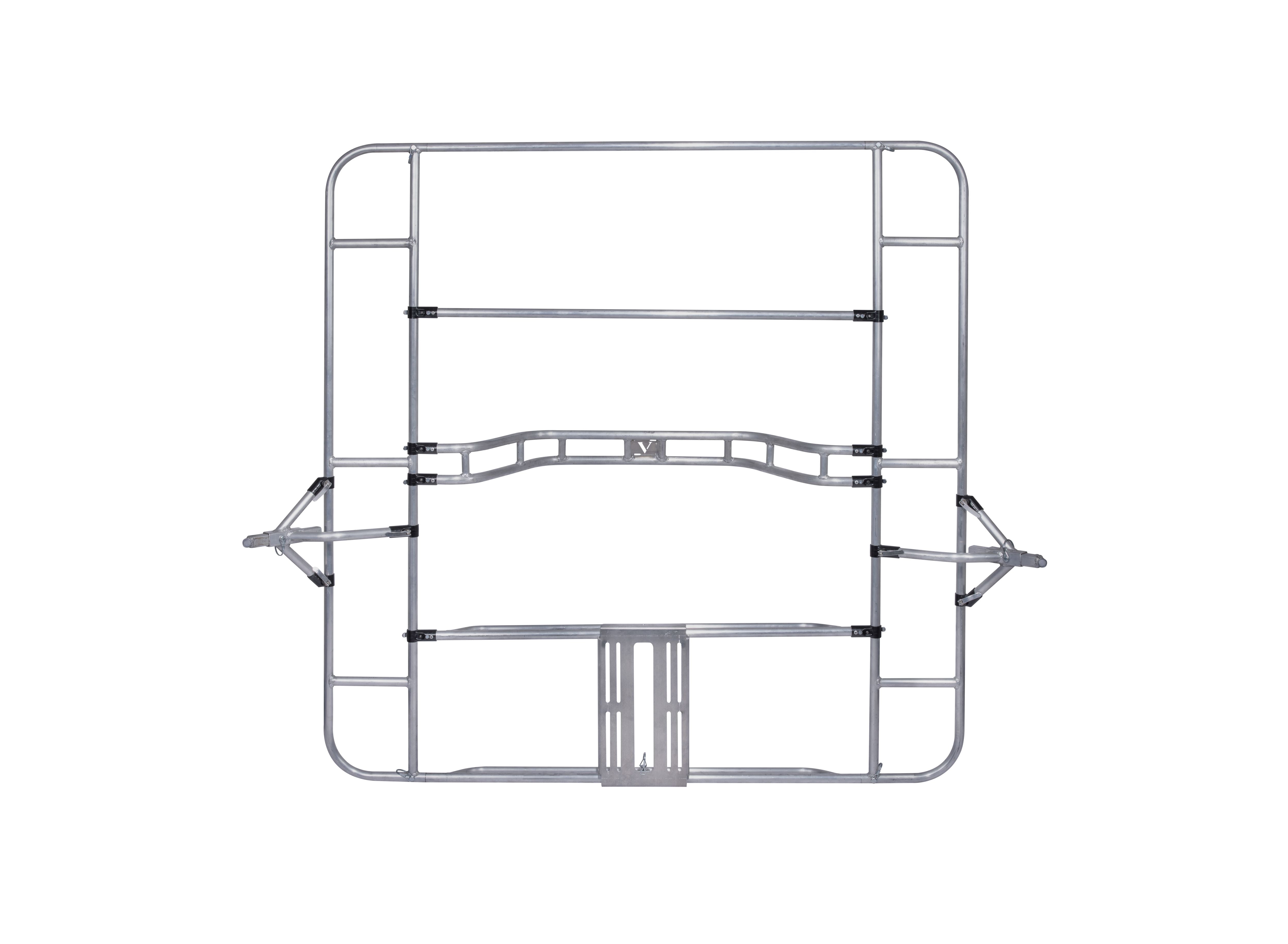 Class V Adventure Gear: Aluminum cataraft and raft frames, tables.