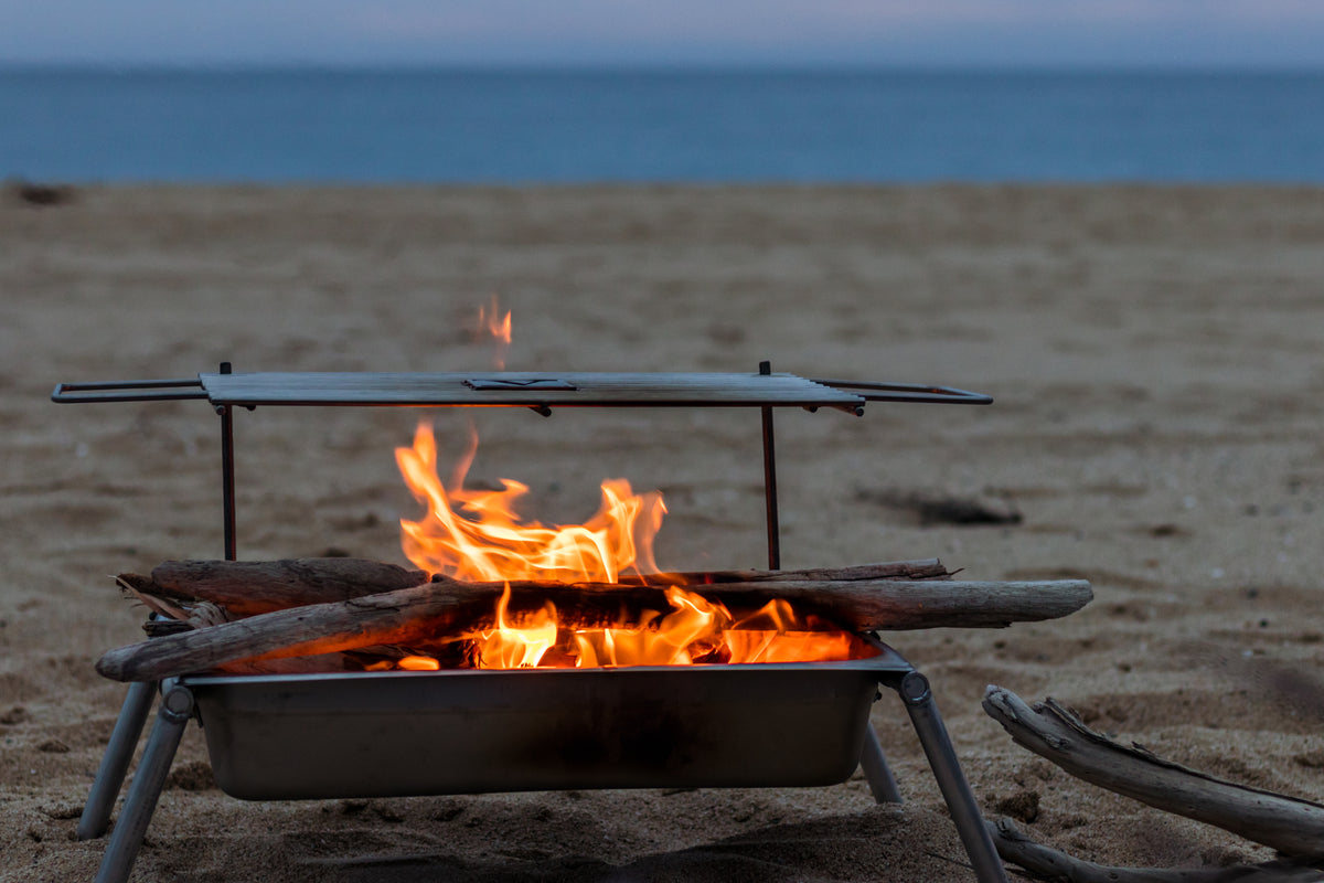 Lightweight Stainless Steel Firepan | Class V Adventure Gear