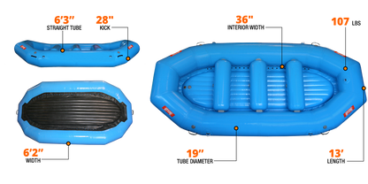 Hyside outfitter series rafts
