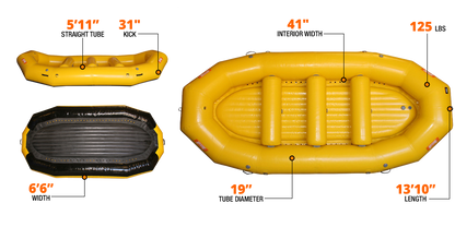 Hyside outfitter series rafts